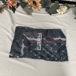 NEW EFFY Hematian Scarf in Blue Teal/Pink‎